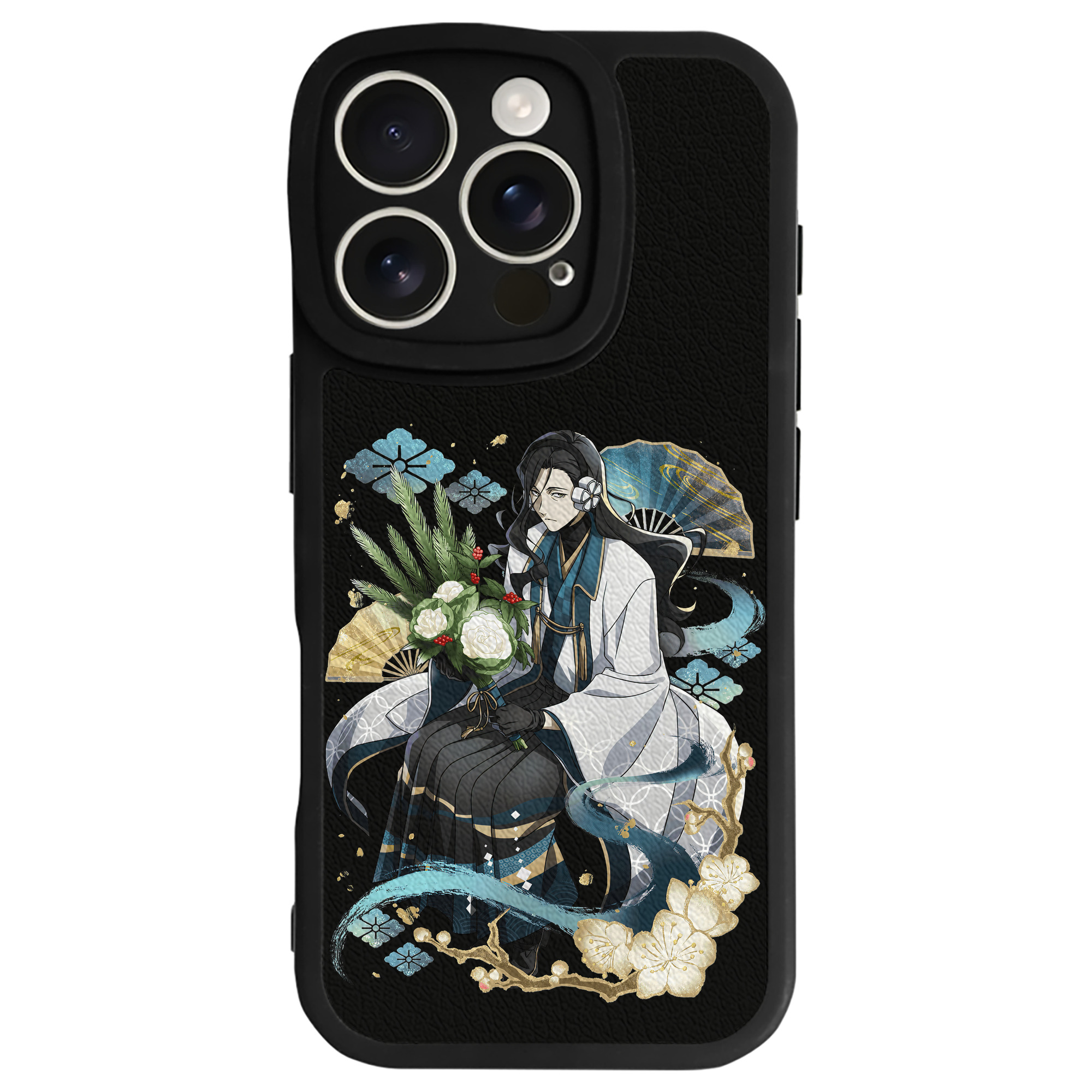 （画像用） 文豪ストレイドッグス Bungo Stray Dogs 【iPhone 16シリーズ対応】シリコンスマホケース（レザー調） 材質：シリコン